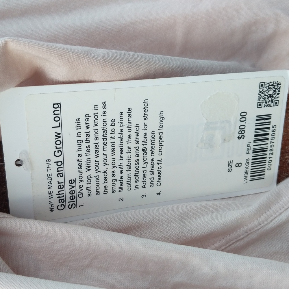 Lululemon Gather and Grow Top Size 8 - Picture 11 of 13
